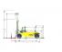 Hyster H40.00XM 12 आयाम और आकार
