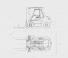 Linde H50/500D आयाम और आकार