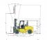 Hyster H8.00XM 6 आयाम और आकार