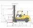 Hyster H9.0FT 6 आयाम और आकार