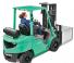 एलपीजी फोर्कलिफ्ट Mitsubishi FG15N