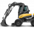व्हील एक्सकेवेटर Mecalac 12 MTX