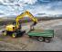 व्हील एक्सकेवेटर Yanmar B 110 PB