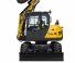 व्हील एक्सकेवेटर Yanmar B 75 2PB