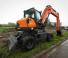 व्हील एक्सकेवेटर Doosan DX57W