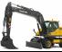 व्हील एक्सकेवेटर Volvo EW180D