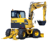 व्हील एक्सकेवेटर Komatsu PW98MR-8