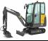 मिनी एक्सकेवेटर Volvo EC18D