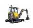 मिनी एक्सकेवेटर Volvo ECR35D
