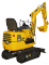 मिनी एक्सकेवेटर Komatsu PC09-1 STD