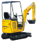 मिनी एक्सकेवेटर Komatsu PC16R-3