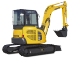 मिनी एक्सकेवेटर Komatsu PC45MR-3