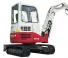 मिनी एक्सकेवेटर Takeuchi TB 138 FR