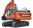 क्रॉलर एक्सकेवेटर Doosan DX235LC-5