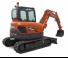 क्रॉलर एक्सकेवेटर Doosan DX62R-3