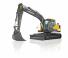 क्रॉलर एक्सकेवेटर Volvo EC140ELM