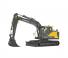 क्रॉलर एक्सकेवेटर Volvo EC140ELM