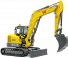 क्रॉलर एक्सकेवेटर Wacker Neuson EZ80