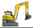 क्रॉलर एक्सकेवेटर Wacker Neuson EZ80