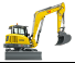 क्रॉलर एक्सकेवेटर Wacker Neuson EZ80