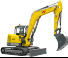 क्रॉलर एक्सकेवेटर Wacker Neuson EZ80