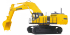 क्रॉलर एक्सकेवेटर Komatsu PC1250-8