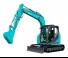क्रॉलर एक्सकेवेटर Kobelco SK 75 SR 3