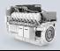 इंजन Liebherr D9816