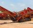 मोबाइल स्क्रीनिंग प्लांट Terex-Finlay 893