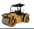 रोलर टैंडम वाइब्रेशन रोलर Caterpillar CB10
