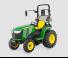 वाहन म्यूनिसिपल ट्रैक्टर फ्रंट हिच John Deere 3025 E