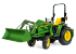 वाहन म्यूनिसिपल ट्रैक्टर फ्रंट हिच John Deere 3036 E