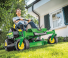 राइडिंग लॉन मोवर और गार्डन ट्रैक्टर John Deere Z320M 