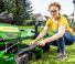 राइडिंग लॉन मोवर और गार्डन ट्रैक्टर John Deere Z320R 