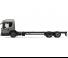ट्रक रिजिड चेसिस Scania L 280 B6x2NB