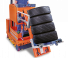 टेलीस्कोपिक बूम लिफ्ट सिंगल वर्टिकल मास्ट बूम लिफ्ट Faraone Elevah 75 Tires