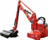 समर मेंटेनेंस इक्विपमेंट स्लोप मोवर Kuhn Poly-Longer 5050 SP