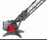 टावर क्रेन - लफिंग बूम - टॉप-स्लीविंग TEREX CRANES CDK 100-16