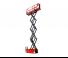 सिज़र लिफ्ट व्हील्ड सिज़र लिफ्ट Manitou 100 SEC