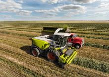 2WD फोरेज हार्वेस्टर Claas Jaguar 830