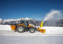 4WD ट्रैक्टर Steyr 4115 Kompakt Hilo Profi