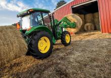 4WD ट्रैक्टर John Deere 5100E 