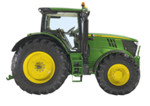 4WD ट्रैक्टर John Deere 6210 R