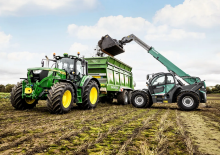 4WD ट्रैक्टर John Deere 6M 185