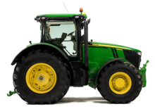 4WD ट्रैक्टर John Deere 7210 R