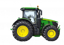 4WD ट्रैक्टर John Deere 7250 R