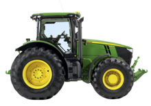 4WD ट्रैक्टर John Deere 7260 R