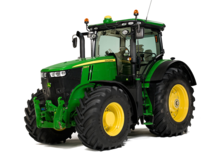 4WD ट्रैक्टर John Deere 7290 R