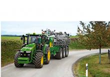4WD ट्रैक्टर John Deere 8285 R