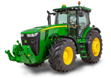 4WD ट्रैक्टर John Deere 8320 R